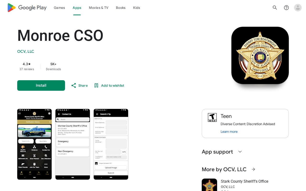 Monroe County arrest history tools in the official sheriff app