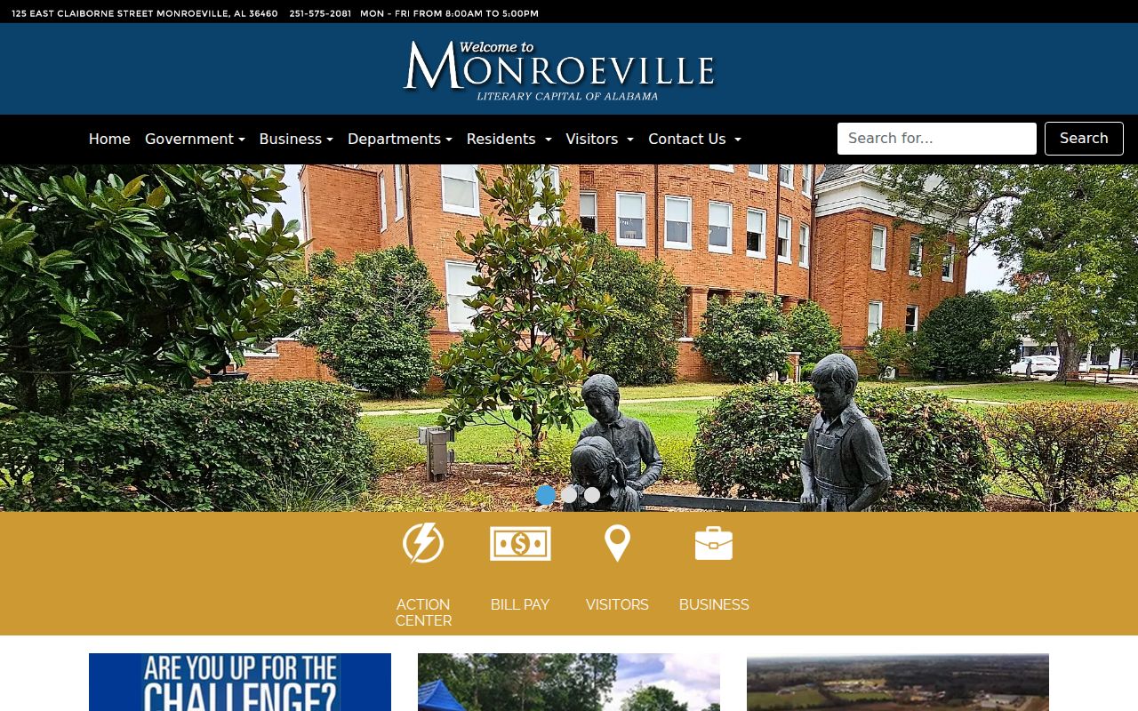 Official Monroeville criminal history city source and local building
